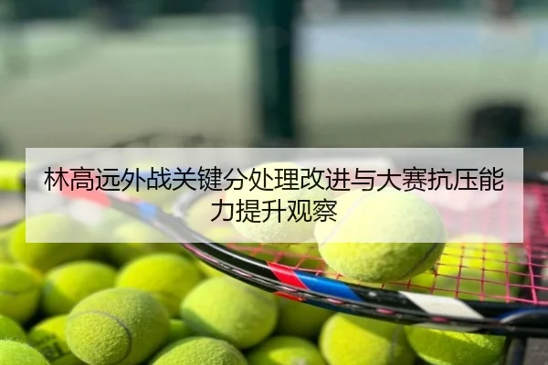 林高远外战关键分处理改进与大赛抗压能力提升观察